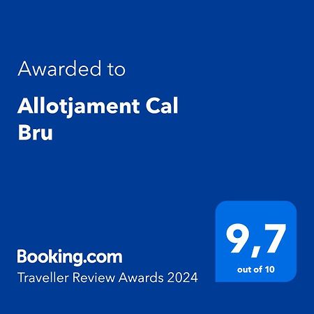 Allotjament Cal Bru Sant Llorenç de Morunys Bagian luar foto
